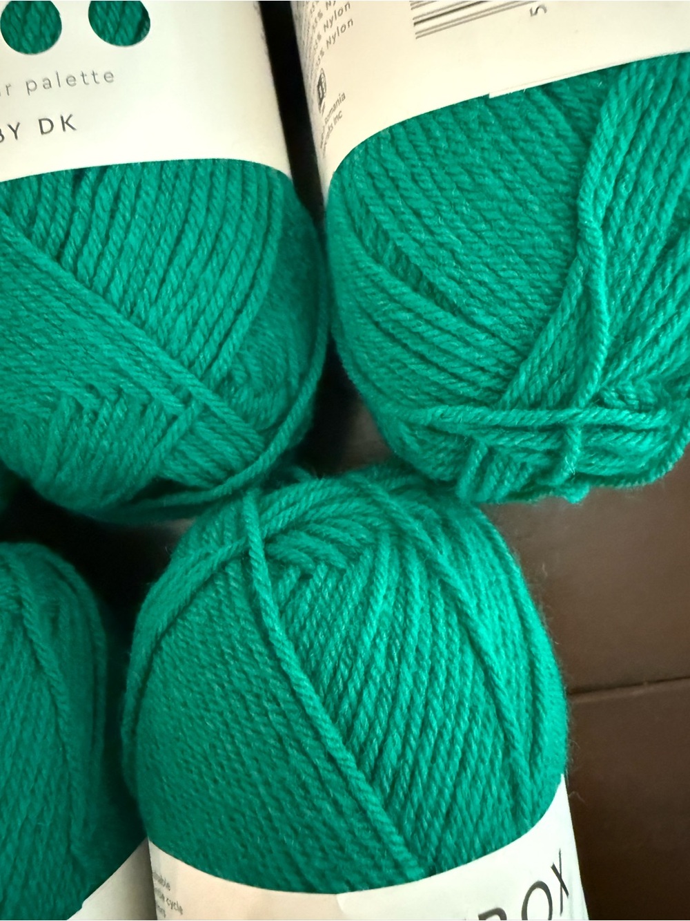 Paintbox Baby DK Acrylic/Nylon Blend Yarn - Evergreen 5 Skeins - Picture 6 of 7